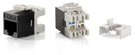 Equip Kit 8 unidades conector hembra RJ45 UTP Cat6 Slim panel keystone 769212