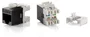 Equip Kit 8 unidades conector hembra RJ45 UTP Cat6 Slim panel keystone 769212
