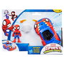 Hasbro Figura Spidey y Vehículo Bólido Arácnido Spider-Man G2461 Marvel, Juguete para niños +3 años
