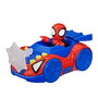 Hasbro Figura Spidey y Vehículo Bólido Arácnido Spider-Man G2461 Marvel, Juguete para niños +3 años