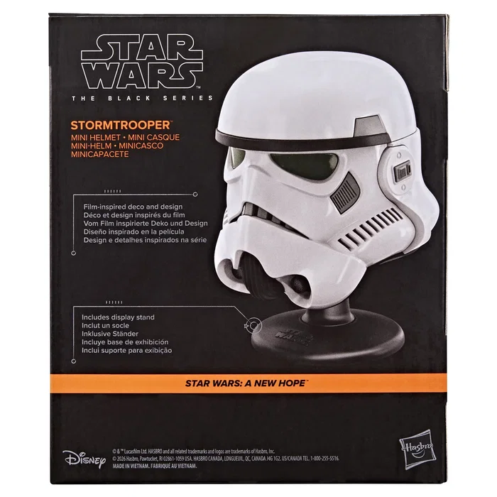 Hasbro Mini Casco Stormtrooper Star Wars The Black Series Hasbro Mini Casco Stormtrooper Star Wars The Black Series
