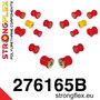 StrongFlex STF276165B Kit de Silentblocks de Poliuretano para Suspensión Trasera Compatible con Subaru Exiga, Forester, Impreza, Legacy, XV (YA, SH, GE GV GH GR, GP GJ, BM BR, GP)