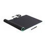 DeLOCK 12555 Alfombrilla para ratón con iluminación RGB Negro