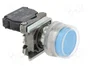 SCHNEIDER ELECTRIC XB4BP61 Interruptor de presión azul 22mm NA