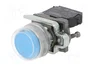 SCHNEIDER ELECTRIC XB4BP61 Interruptor de presión azul 22mm NA