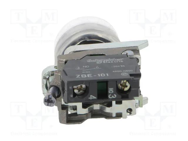 SCHNEIDER ELECTRIC XB4BP61 Interruptor de presión azul 22mm NA