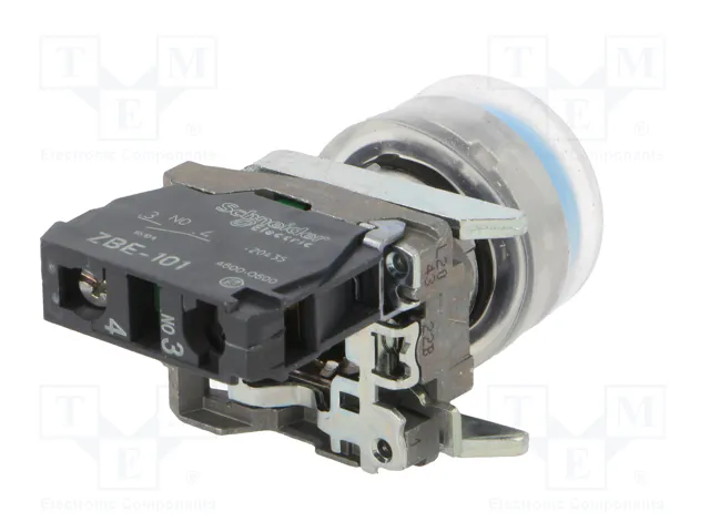 SCHNEIDER ELECTRIC XB4BP61 Interruptor de presión azul 22mm NA