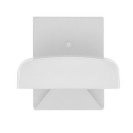 ORYX Colgador Percha Adhesivo Acero Inoxidable Blanco