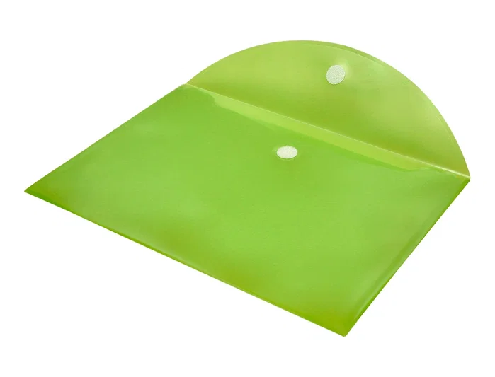 Liderpapel Carpeta dossier A4 con cierre de velcro verde