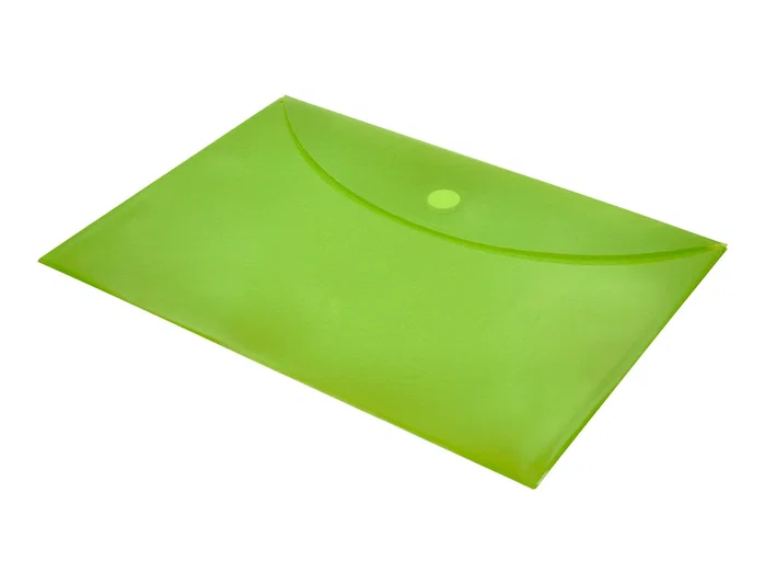 Liderpapel Carpeta dossier A4 con cierre de velcro verde