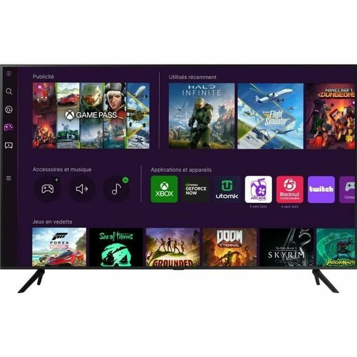Samsung Televisor Crystal UHD CU7025 de 55 pulgadas 4K Smart TV