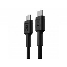 Green Cell Cable USB-C a USB-C KABGC31 30cm Negro QC 3.0