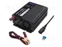 QOLTEC Cargador de baterías 10A para AGM, GEL, plomo-ácido y Li-FePO4