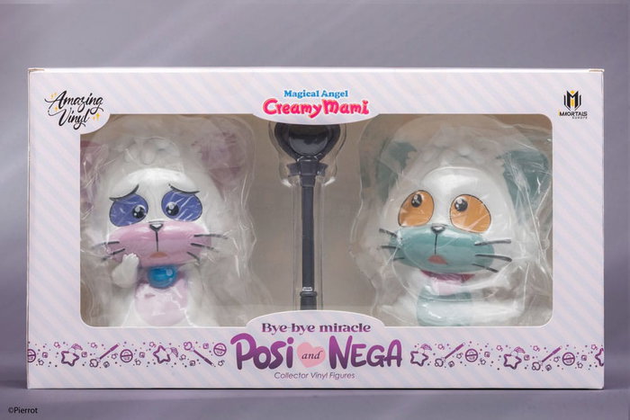 Immortals Collectibles Estatua Magical Angel Creamy Mami 1:1 Amazing Vinyl Posi y Nega
