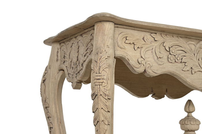 DKD Home Decor Consola Carved mango natural 2c24 tallado 50 x 81 x 122 cm