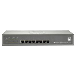 Level One GEP-0822 Switch Gigabit Ethernet 8x PoE+ 240W Montaje en Rack