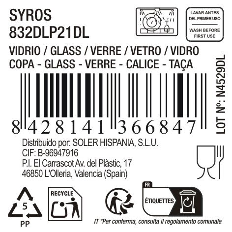 La Mediterranea Copa Syros Morado 350cc