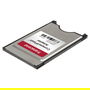 Transcend PC Card CompactFlash Adapter, CF to PCMCIA Type II/III, Plata, Compatible con CompactFlash (Type I), CE/FCC/BSMI/RCM