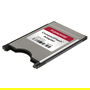 Transcend PC Card CompactFlash Adapter, CF to PCMCIA Type II/III, Plata, Compatible con CompactFlash (Type I), CE/FCC/BSMI/RCM