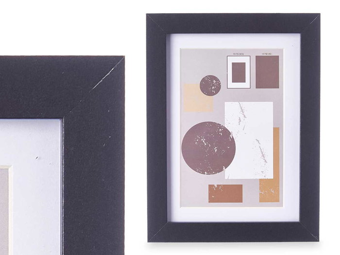 Giftdecor Portafoto Pared Madera con Paspartú Negro 10x15cm (Set de 24) Giftdecor Portafoto Pared Madera con Paspartú Negro 10x15cm (Set de 24)