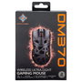 Deltaco DM370 Ratón Gaming Inalámbrico Ambidiestro, Bluetooth 5.4 y RF, 12000 DPI Óptico, Negro