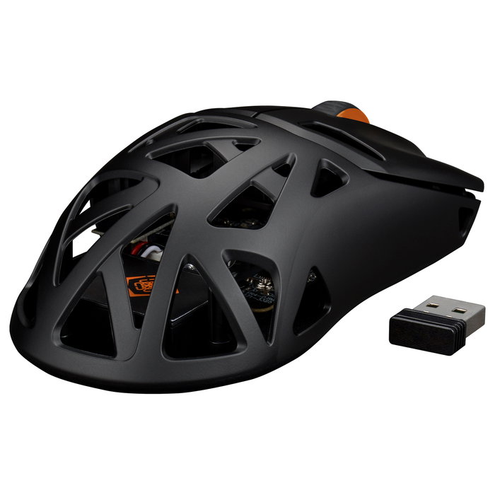 Deltaco DM370 Ratón Gaming Inalámbrico Ambidiestro, Bluetooth 5.4 y RF, 12000 DPI Óptico, Negro Deltaco DM370 Ratón Gaming Inalámbrico Ambidiestro, Bluetooth 5.4 y RF, 12000 DPI Óptico, Negro