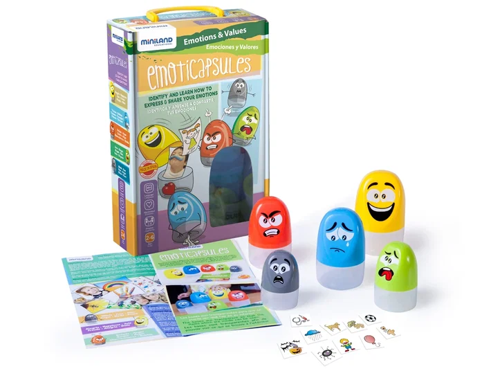 Miniland Juego Emoticapsules 6 Piezas