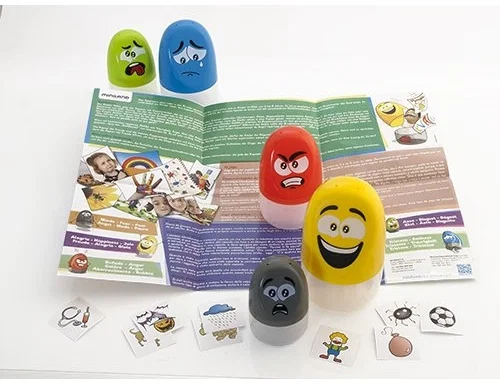 Miniland Emoticapsules Juego de 6 piezas Miniland Emoticapsules Juego de 6 piezas
