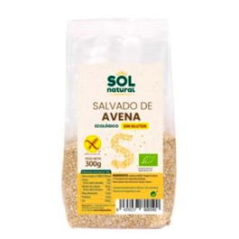 SOLNATURAL Salvado de Avena 300Gr Bio