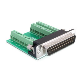 DeLOCK 65318 Bloque de terminales Sub-D 25