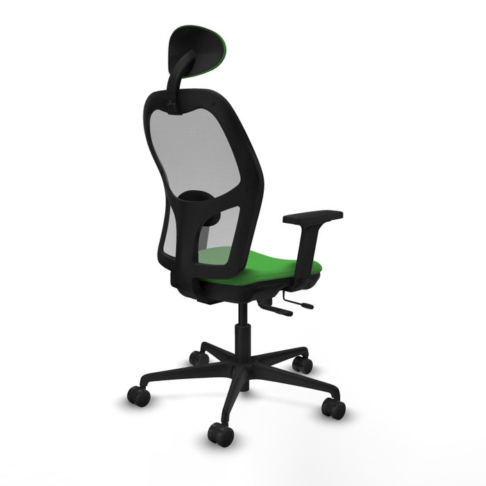 PIQUERAS Y CRESPO Silla de oficina Jorquera con mecanismo Sincro/Traslack, Verde y Gris PIQUERAS Y CRESPO Silla de oficina Jorquera con mecanismo Sincro/Traslack, Verde y Gris