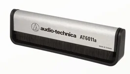 Audio-Technica AT6011A Cepillo Antiestático para Discos Negro/Plata