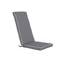 DKD Home Decor Cojín para Silla de Exterior Verano Gris Gris Claro