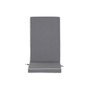 DKD Home Decor Cojín para Silla de Exterior Verano Gris Gris Claro