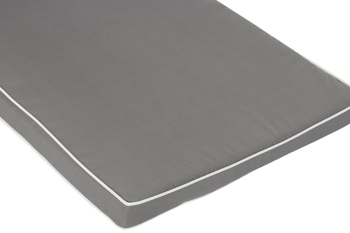 DKD Home Decor Cojín para Silla de Exterior Verano Gris Gris Claro
