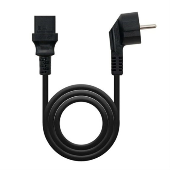 Nanocable 10.22.0105 Cable de Alimentación CEE7/7 a C13 de 5 Metros Negro Nanocable 10.22.0105 Cable de Alimentación CEE7/7 a C13 de 5 Metros Negro