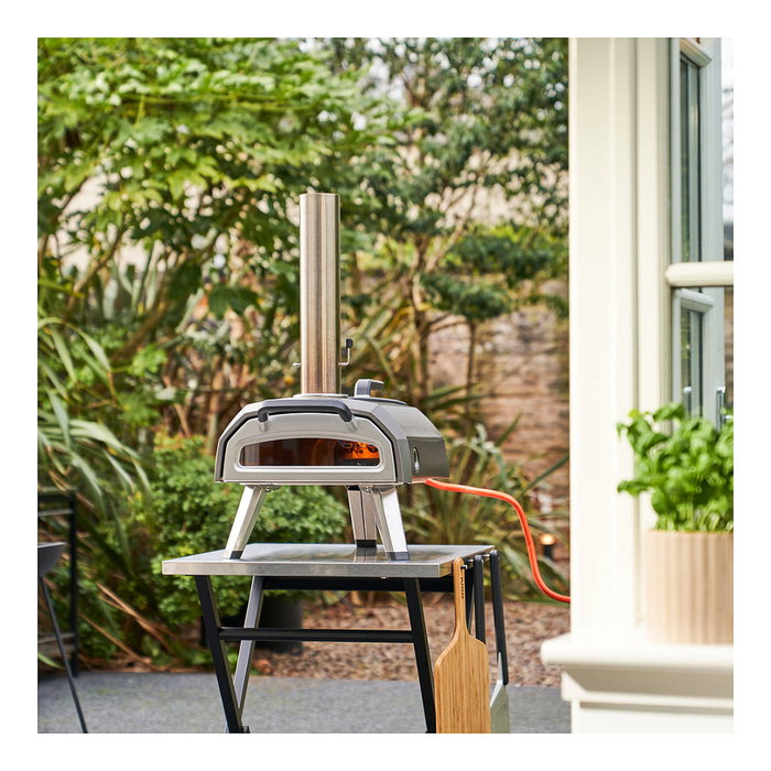 Ooni Karu 2 Horno de Pizza, Negra, Acero Inoxidable, 500 °C, Piedra para Pizza Ooni Karu 2 Horno de Pizza, Negra, Acero Inoxidable, 500 °C, Piedra para Pizza