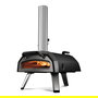 Ooni Karu 2 Horno de Pizza, Negra, Acero Inoxidable, 500 °C, Piedra para Pizza