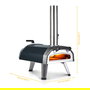 Ooni Karu 2 Horno de Pizza, Negra, Acero Inoxidable, 500 °C, Piedra para Pizza