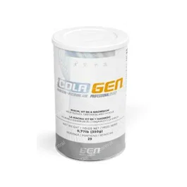 GEN PROFESSIONAL Colagen Sabor Neutro 350Gr Suplemento con Vitamina C, Magnesio y Ácido Hialurónico