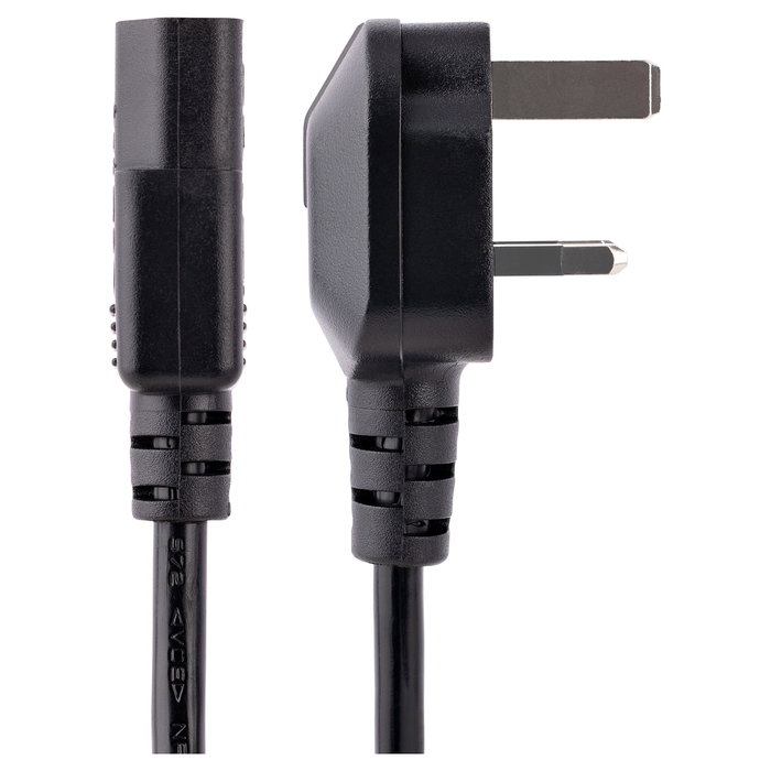 StarTech.com Cable de Alimentación BS 1363 a C13, 3m, Negro
