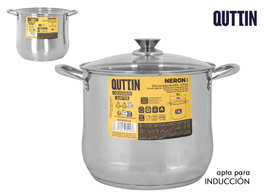 Quttin Olla New Neron 28cm 14L Acero Inoxidable