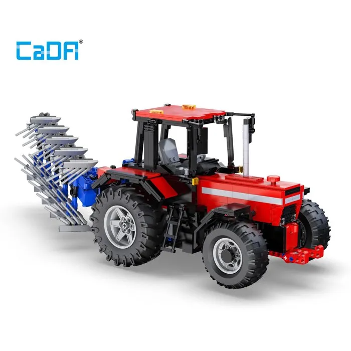 CADA Master - Set de construcción Tractor Agrícola Escala 1:17 con Control Remoto 1675 Piezas para Mayores de 8 Años CADA Master - Set de construcción Tractor Agrícola Escala 1:17 con Control Remoto 1675 Piezas para Mayores de 8 Años