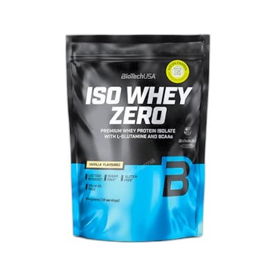 BiotechUSA Iso Whey Zero 454g - Sabor Tarta de Queso de Limón - Proteína Aislada de Suero BiotechUSA Iso Whey Zero 454g - Sabor Tarta de Queso de Limón - Proteína Aislada de Suero