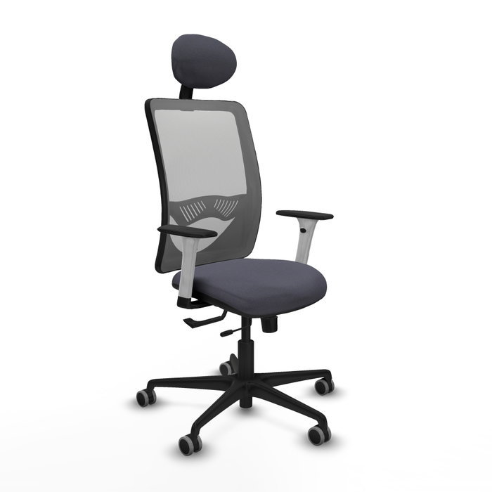 PIQUERAS Y CRESPO Silla de oficina Zulema Gris con mecanismo Sincro/Traslack PIQUERAS Y CRESPO Silla de oficina Zulema Gris con mecanismo Sincro/Traslack