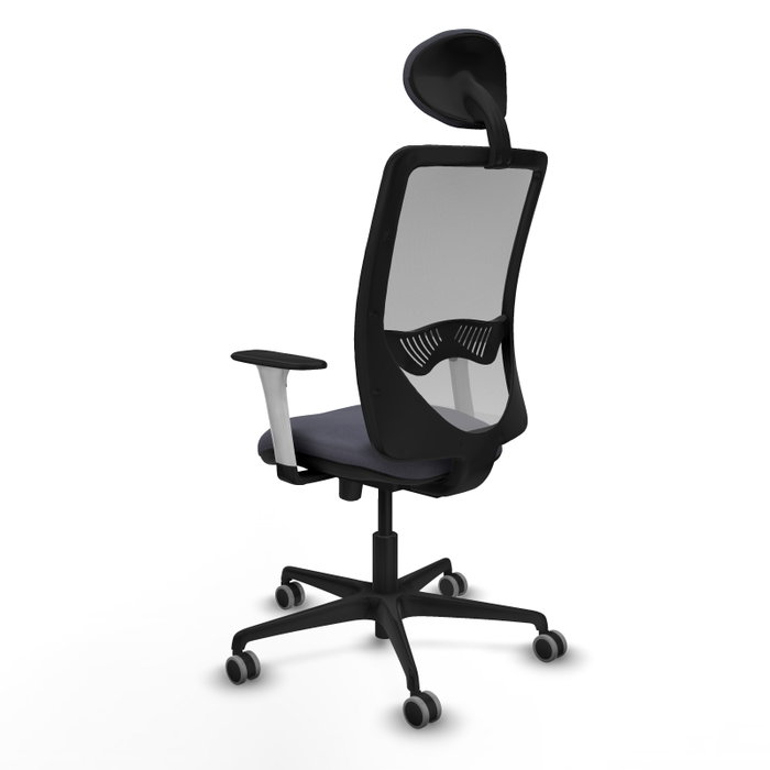 PIQUERAS Y CRESPO Silla de oficina Zulema Gris con mecanismo Sincro/Traslack PIQUERAS Y CRESPO Silla de oficina Zulema Gris con mecanismo Sincro/Traslack