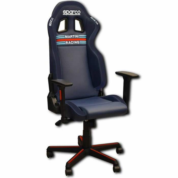 Sparco Silla de Oficina Martini Racing Azul