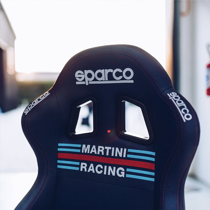 Sparco Silla de Oficina Martini Racing Azul