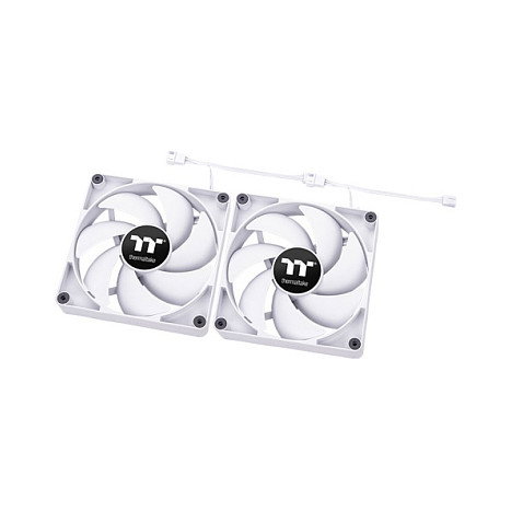 Thermaltake CT120 Pack de 2 Ventiladores de PC 120mm Blanco
