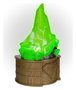 Superman DC Direct Réplica 1/1 Kryptonite Display (Gold Label) 18 cm